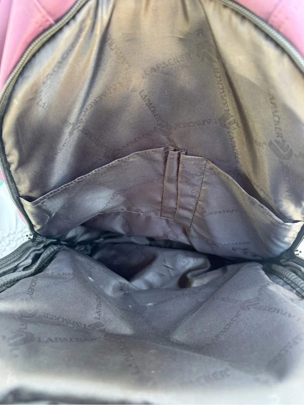 Purple   Backpack with USB Charging Port